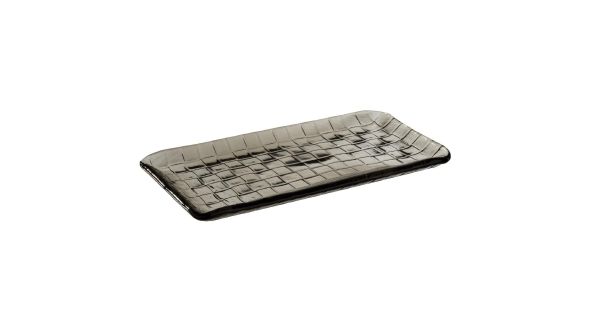 APS Takashi Sushi Board French Grey Glass 295x155mm 40907