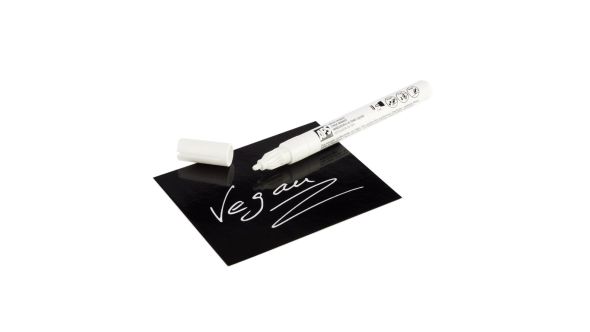 APS Chalk Marker White 10x130mm (2 Pack) 71490