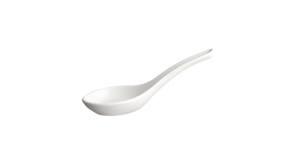 APS Friendly Party Spoon White 135x45x45mm (12 Pack) 79010