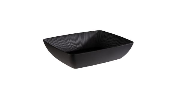APS Nero Bowl GN 1/2 Black 325x265mm 85276