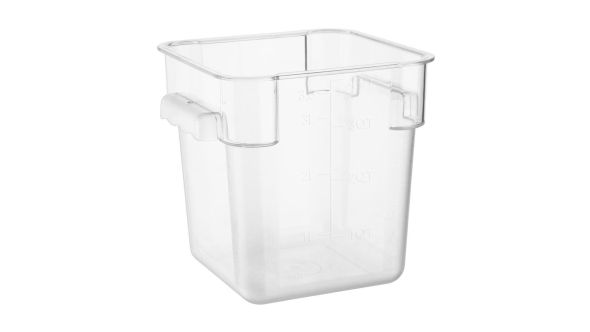 Hygiplas Polycarbonate Square Storage Container 3.5Ltr