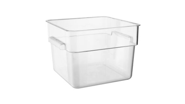 Hygiplas Polycarbonate Square Storage Container 10Ltr