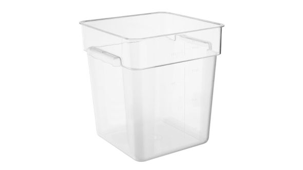 Hygiplas Polycarbonate Square Storage Container 15Ltr
