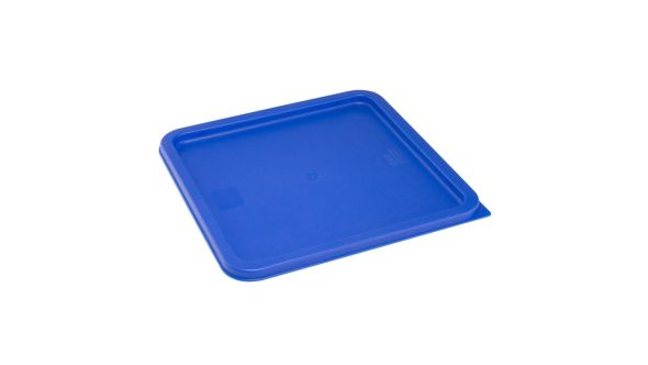 Hygiplas Square Food Storage Container Lid Blue Large