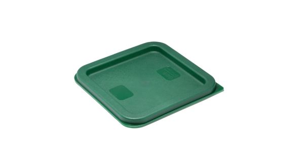 Hygiplas Square Food Storage Container Lid Green Small