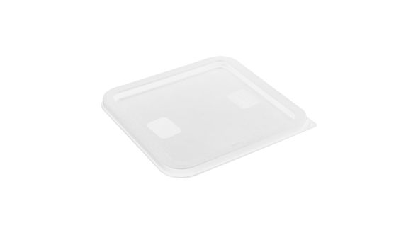 Hygiplas Square Food Storage Container Lid White Medium