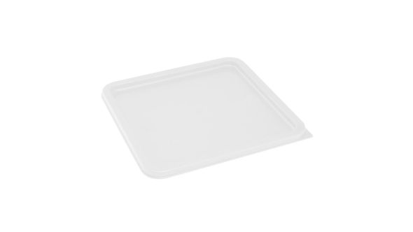 Hygiplas Square Food Storage Container Lid White Large