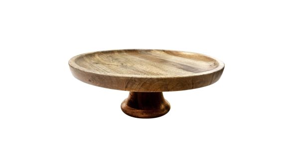 Olympia Cake Stand Mango Wood 330x120mm 21207 L