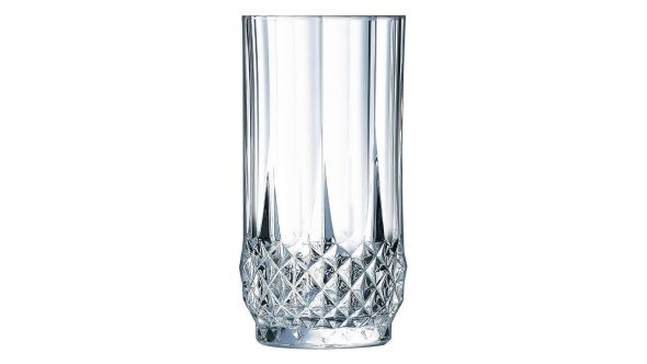 Cristal D'Arques Longchamp Hi Ball Glasses 280ml (8 Pack) V7384
