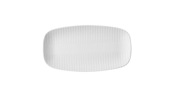 Churchill Era Grey Chef's Oblong Plates 350x187mm (6 Pack) ERAGXO141