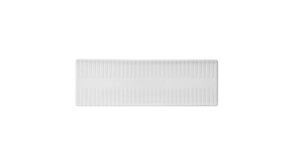 Churchill Era Grey Oblong Plates 330x110mm (6 Pack) ERAGOF331