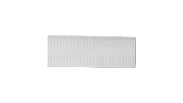Churchill Era Grey Oblong Plates 250x90mm (6 Pack) ERAGOF231