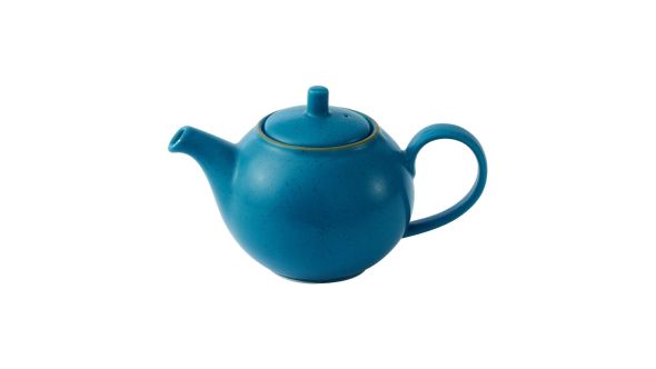 Churchill Stonecast Java Blue Beverage Pots 443ml (4 Pack) SNTSSB151