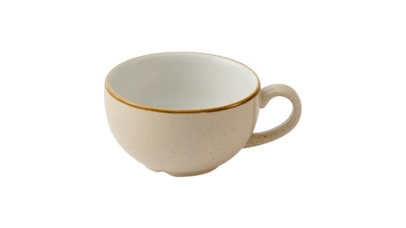 Churchill Stonecast Nutmeg Cream Cafe Cappuccino Cups 236ml (12 Pack) SNMSCB201