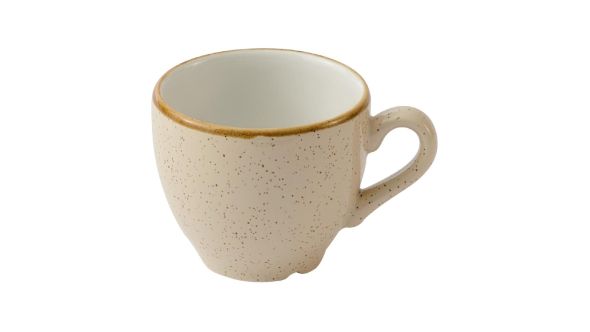Churchill Stonecast Nutmeg Cream Cafe Espresso Cups 103ml (12 Pack) SNMSCEB91