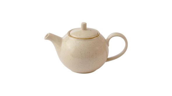 Churchill Stonecast Nutmeg Cream Beverage Pots 443ml (4 Pack) SNMSSB151