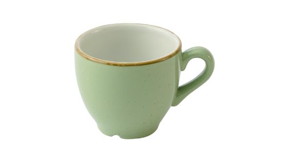 Churchill Stonecast Sage Green Cafe Espresso Cups 103ml (12 Pack) SSASCEB91