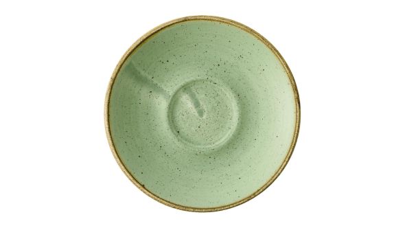 Churchill Stonecast Sage Green Cafe Espresso Saucers 155mm (12 Pack) SSASESS 1