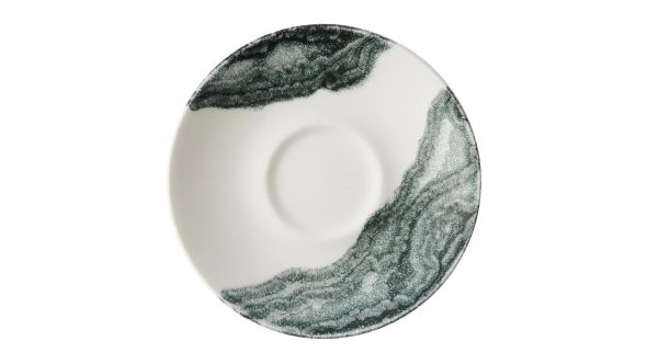 Churchill China Tide Black Espresso Saucers 115mm (12 Pack) TDBKESS 1