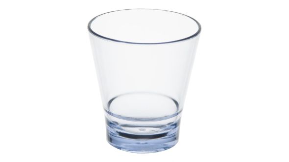 Olympia Kristallon Polycarbonate Stacking Tumblers Blue 250ml (6 Pack) QY-K09-04