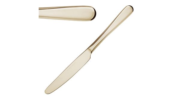 Olympia Buckingham Table Knives Champagne Gold (12 Pack) 803211