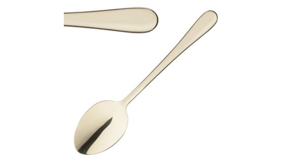 Olympia Buckingham Dessert Spoons Champagne Gold (12 Pack) 803203