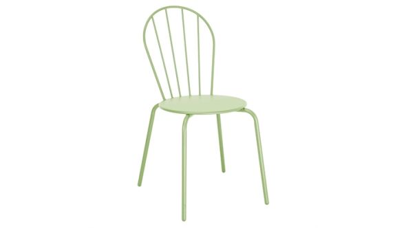 Bolero Bolero Adeline Side Chair Light Green (4 Pack) HZ363