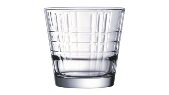 Arcoroc Stack Up Cross Tumblers 210ml (24 Pack) V4140