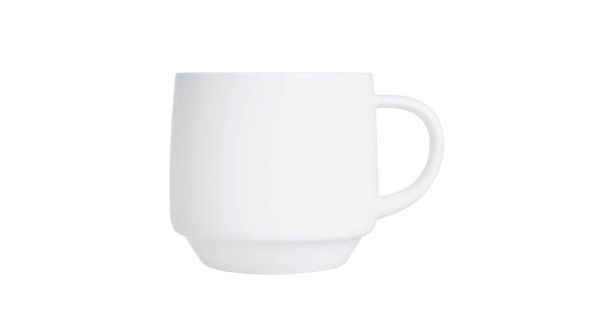 Arcoroc Intensity White Baril Cups 190ml (24 Pack) Q3632