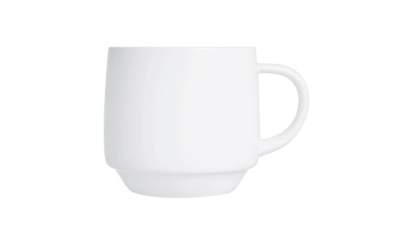 Arcoroc Intensity White Baril Cups 250ml (24 Pack) Q3634