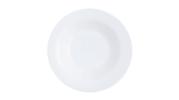Arcoroc Intensity White Soup Plates 220mm (24 Pack) V1538