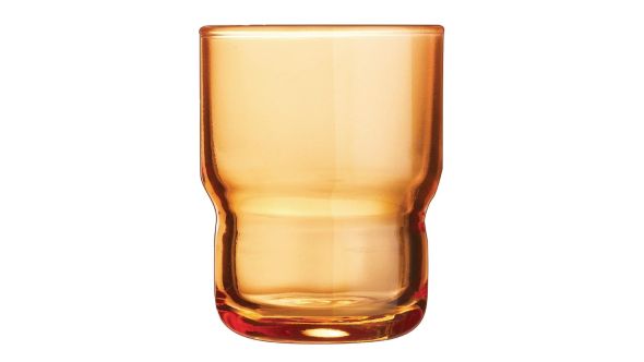 Arcoroc Log Brush Orange Tumblers 160ml (48 Pack) V7884
