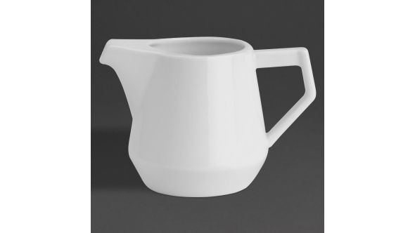 Olympia Whiteware Deco Jugs 200ml (6 Pack) RT1000-4.5-EI