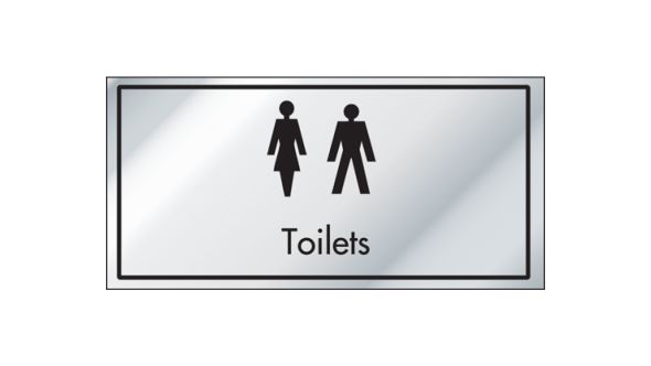 Toilets Information Door Sign - ID005