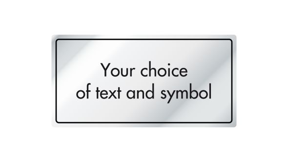 Your Own Text Custom Information Door Sign - ID030