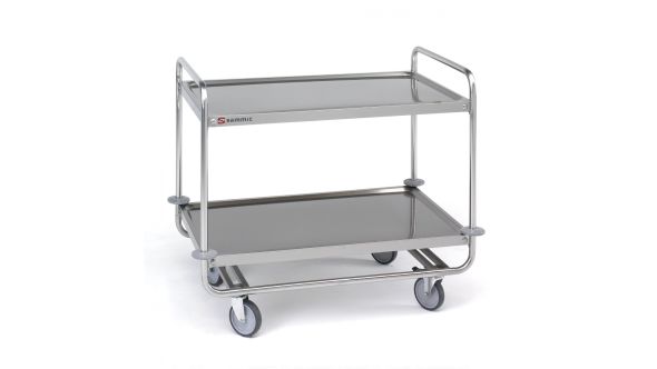 Sammic Extra strong transport trolley (2 shelves) - 1000 x 600 mm - CSR-210
