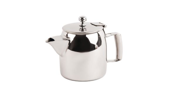 Olympia Cosmos Stainless Steel Teapot 340ml 9012N