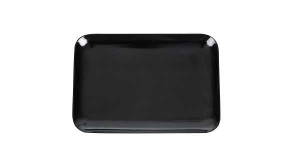 Dalebrook Melamine Rectangular Tray Black 200x290mm TB123