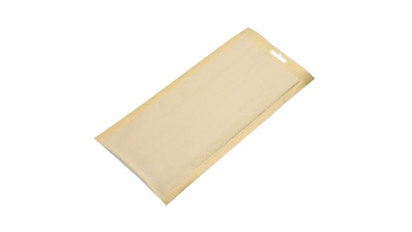 Vogue Gold Embossed Vacuum Pouches 150x350mm (100 Pack)