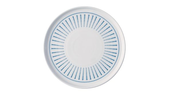 Churchill Era Blue Walled Plates 260mm (6 Pack) ERABWP261