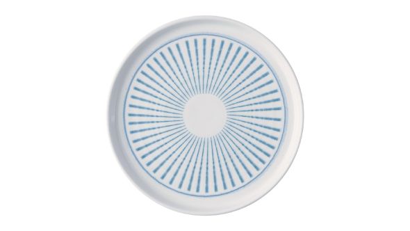 Churchill Era Blue Walled Plates 210mm (6 Pack) ERABWP211
