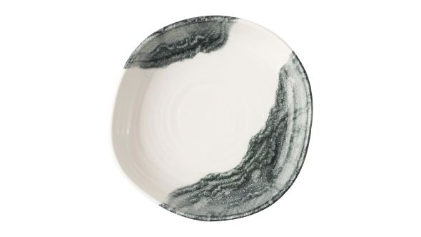 Churchill Tide Black Organic Walled Bowls 200mm (6 Pack) TDBKWOB11