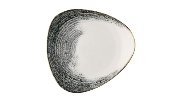 Churchill Homespun Accents Black Lotus Plates 285mm (12 Pack) HABKTR101