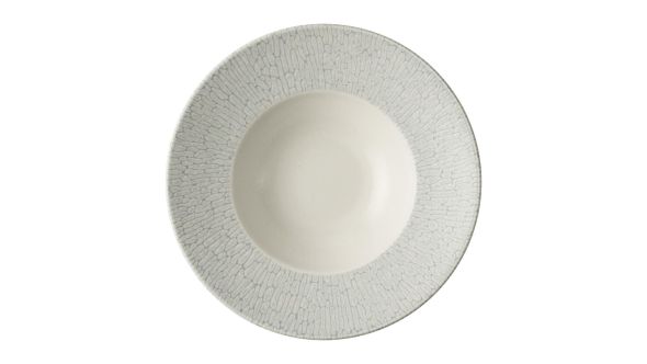 Churchill Delta Grey Profile Wide Rim Bowls 280mm (12 Pack) DELGVWBL1