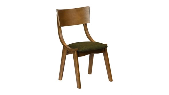 Everyday Chelsea Dining Chairs in Weathered Oak with Shetland Forest Seats (6 Pack) JA252