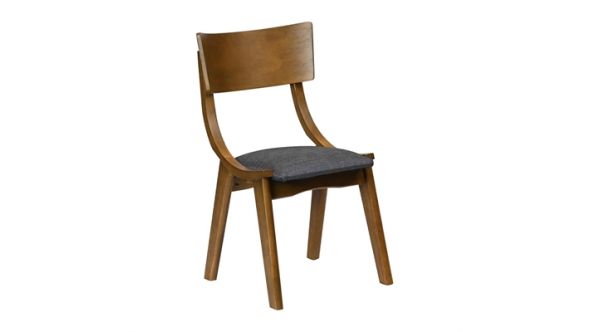 Everyday Chelsea Dining Chairs in Weathered Oak with Shetland Sea Seats (6 Pack) JA255
