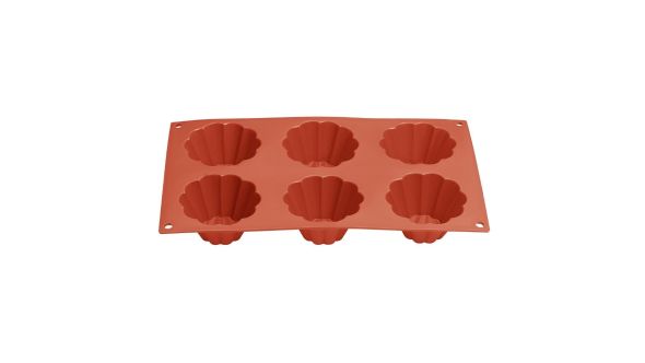 Vogue Silicone Brioche Mould 6 Cup