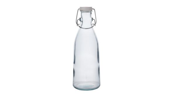 Olympia Recycled Glasses Swing Top Bottles 1Ltr (6 Pack) XS5418.12