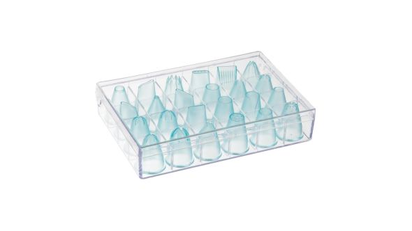 Vogue Polycarbonate Cake Decorating Tips (Pack 24)