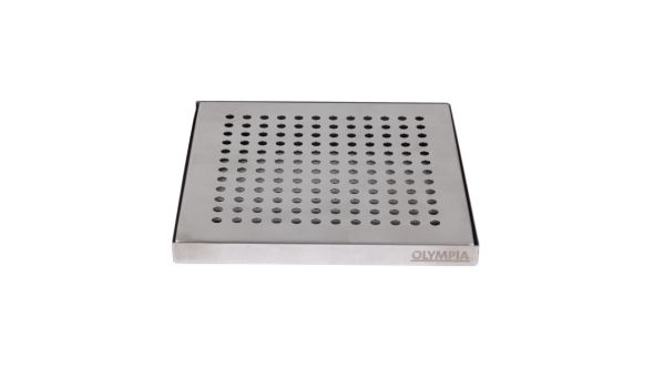 Olympia Stainless Steel Drip Tray 150x150mm 181814